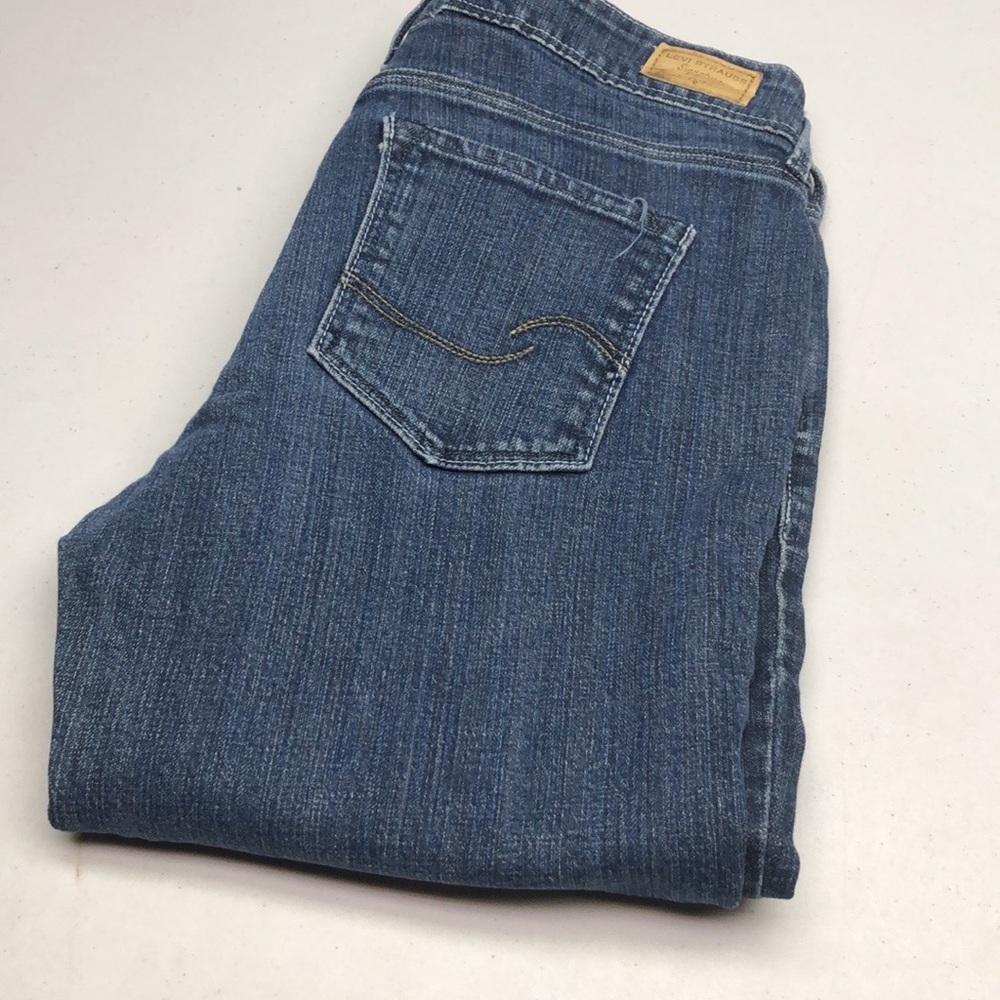 LEVI SIGNATURE MID-RISE STRAIGHT FIT JEANS 12/31x30 ⭐️
